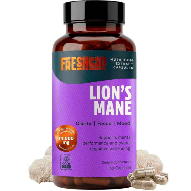 FreshCap Melena de León 60 cápsulas