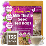Paquete de Té de Cardo Mariano FreshDrinkUS 135 bolsas de té