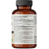 Tabla nutricional del suplemento Futurebiotics Vitamina K2 + D3 5000 UI 60 cápsulas