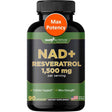 Frasco de suplemento Gade Nutrition Liposomal NAD+ y Trans-Resveratrol 1500 mg 90 cápsulas