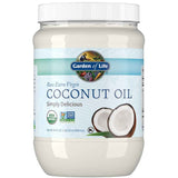 Frasco de suplemento Garden of Life Aceite de Coco Extra Virgen 858 ml