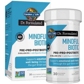 Garden of Life Dr. Formulated Mindful Biotic 40+ - 30 cápsulas vegetarianas