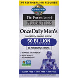 Frasco de suplemento Garden of Life Probióticos para Hombre 50 Billones 30 cápsulas