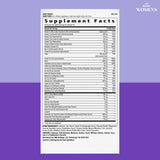 Información del suplemento de GNC Active multivitamínico para mujeres en tabletas, presentación de 180 tabletas
