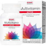 GNC Active multivitamínico para mujeres en tabletas, presentación de 90 tabletas