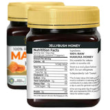 Tabla nutricional del suplemento Good Natured Miel de Manuka Cruda Australiana 850+ MGO 250 g