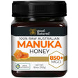 Frasco de suplemento Good Natured Miel de Manuka Cruda Australiana 850+ MGO 250 g