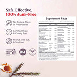 Tabla nutricional del suplemento HAIRtamin Mom Formula 30 cápsulas