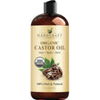 Frasco de Aceite de Ricino Orgánico Handcraft Blends 473 ml líquido