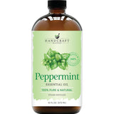 Frasco frontal de Handcraft Blends aceite esencial de menta de 473 ml