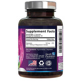Información del suplemento de Health Nutrition Naturals citrato de magnesio 180 cápsulas