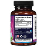 Información del suplemento de Health Nutrition Naturals citrato de magnesio 60 cápsulas