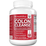 Frasco de suplemento Health Plus Cáscara de Psyllium polvo 48 oz (1.36 kg)