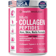 Frasco de suplemento Health Revolution Peptidos de Colageno Multi 210 g