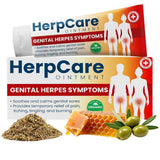 HerpCare ungüento tópico de cuidado íntimo, presentación frontal