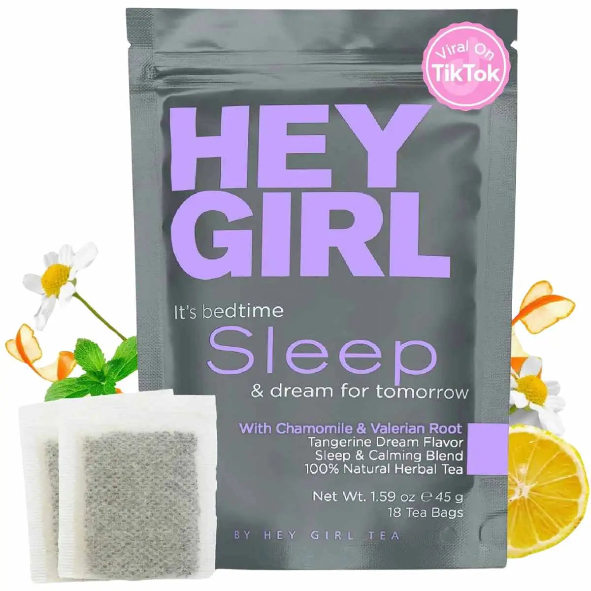 Hey Girl  te para conciliar el sueño - 45 g - 20 Servicios - Haz Tu Pedido
