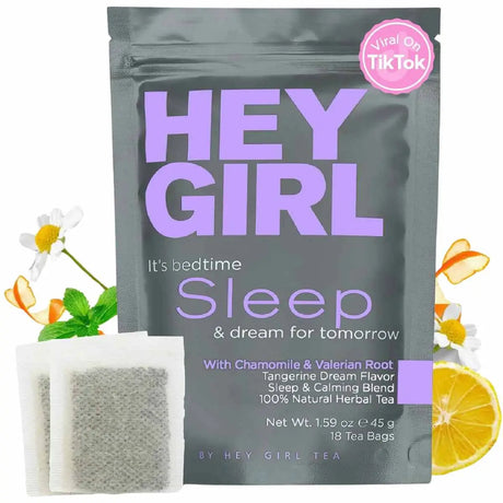 Hey Girl  te para conciliar el sueño - 45 g - 20 Servicios - Haz Tu Pedido
