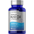 Frasco de suplemento Horbaach Aceite de Krill Antártico 2000 mg 60 cápsulas blandas