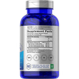 Tabla nutricional del suplemento Horbäach Aceite de Salmón de Alaska Salvaje 180 cápsulas blandas