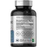 Tabla nutricional del suplemento Horbaach Ácido Hialurónico 150 cápsulas