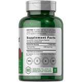 Tabla nutricional del suplemento Horbäach Arroz de Levadura Roja 1200 mg 120 Cápsulas