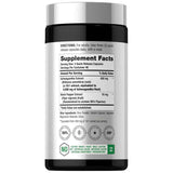 Información del suplemento de Horbaach ashwagandha con pimienta negra