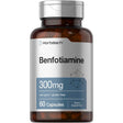 Frasco de suplemento Horbäach Benfotiamina 300 mg 60 Cápsulas
