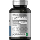 Tabla nutricional del suplemento Horbäach Clorhidrato de Betaína 180 cápsulas