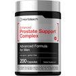 Frasco frontal de Horbäach complejo herbal para hombres con 200 cápsulas