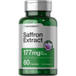 Frasco de suplemento Horbäach Extracto de Azafrán 177 mg 60 cápsulas