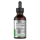 Tabla nutricional del suplemento Horbaach Extracto de Saw Palmetto 59 mL