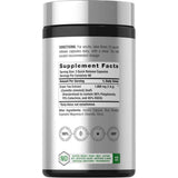Etiqueta posterior de Horbaach extracto de té verde 1800 mg, información del suplemento, ingredientes y modo de uso