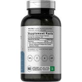 Etiqueta posterior de Horbäach glicinato de magnesio con Supplement Facts, ingredientes y modo de uso