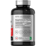 Etiqueta con información nutricional, ingredientes y modo de uso del suplemento Horbaach L‑Citrulina