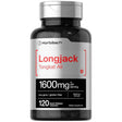 Frasco de suplemento Horbaach Longjack Tongkat Ali 120 cápsula