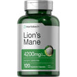 Frasco frontal de Horbaach Melena de León 4,200 mg, presentación de 120 cápsulas vegetales