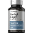 Frasco de suplemento Horbaach Metil Folato 200 cápsulas