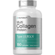 Frasco de suplemento Horbäach Multi Colágeno 2000 mg 180 cápsulas