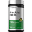 Frasco de suplemento Horbäach Rhodiola Rosea 180 cápsulas
