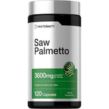 Horbaach Saw Palmetto 3600 mg equivalente, frasco de 120 cápsulas