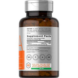 Tabla nutricional del suplemento Horbäach Vitamina A como Palmitato de Retinilo y Aceite de Hígado de Bacalao 10.000 UI 300 cápsulas blandas