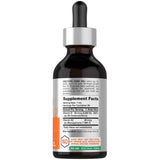 Tabla nutricional del suplemento Horbäach Vitamina D3 + K2 líquida 59 ml