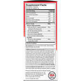 Tabla nutricional del suplemento Hydroxycut Original 72 cápsulas
