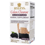 Caja de té de senna y hierbas sabor mora Hyleys 25 bolsitas