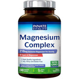 Frasco de Innate Vitality Magnesium Complex de 240 cápsulas vegetarianas