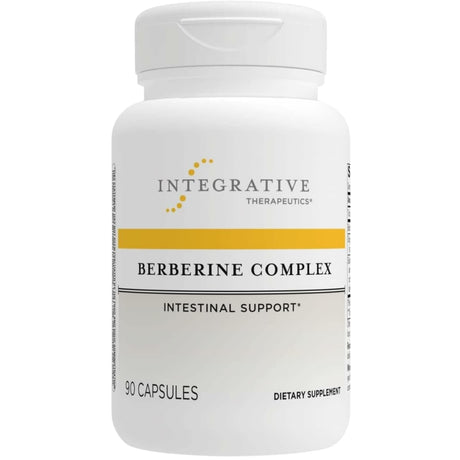 Frasco de suplemento Integrative Therapeutics Complejo de Berberina 90 cápsulas