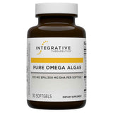 Integrative Therapeutics Pure Omega Algae 300 mg EPA y 200 mg DHA 30 cápsulas blandas frontal