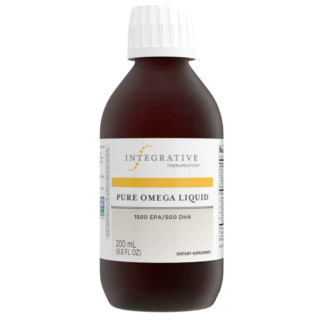 Integrative Therapeutics Pure Omega Liquid omega 3 líquido 200 ml frontal