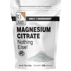 Bolsa de suplemento It's Just! Citrato de Magnesio 15 oz