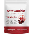 ITSDAWN astaxantina 12 mg por porción, empaque de 120 cápsulas blandas